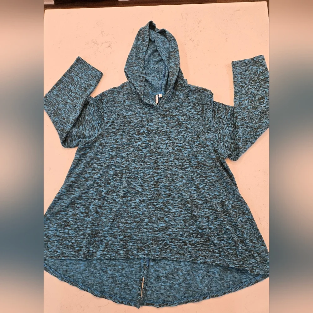 Kleen Women's Oversized Boutique- Style Turquoise Hoodie. NWOT - Picture 5 of 8